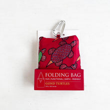 Load image into Gallery viewer, Folding Bag - Gond Turtles
