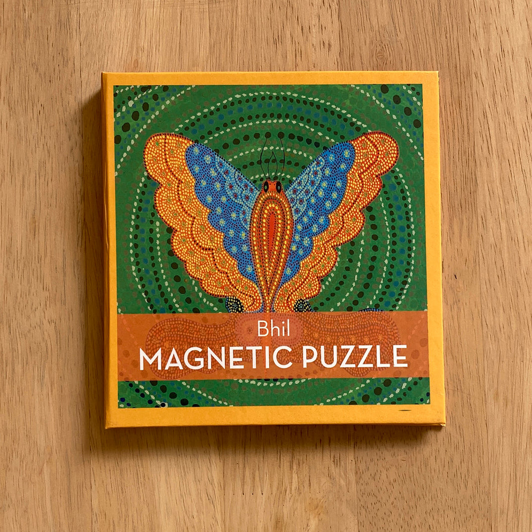 Magnetic Puzzle - Bhil Butterfly