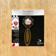 Load image into Gallery viewer, Metal Bookmark - Taj Mahal Details
