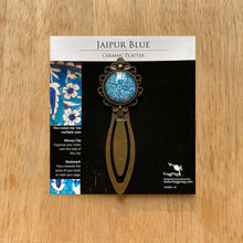 Load image into Gallery viewer, Metal Bookmark - Blue Pottery
