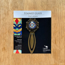 Load image into Gallery viewer, Metal Bookmark - Stained Glass- CSMT, Mumbai
