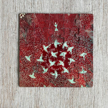 Load image into Gallery viewer, Magnetic Message Puzzle - Warli, Birds
