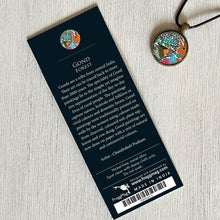 Load image into Gallery viewer, Art Pendants 25 mm - Gond - Forest
