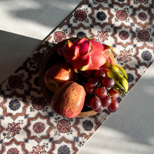 Load image into Gallery viewer, Table Runner - Painted Panels Tipu's Summer Palace 58 X 12 in
