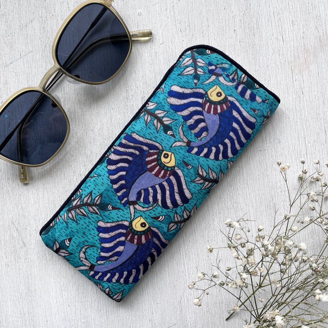 Spectacle Case - Madhubani - Fish Pond