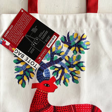 Load image into Gallery viewer, Tote Bag, Gond Deer
