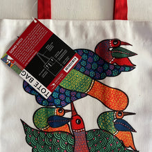 Load image into Gallery viewer, Tote Bag, Gond Birds
