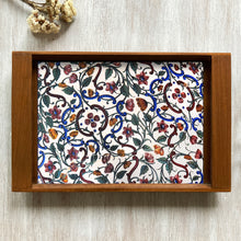 Load image into Gallery viewer, Teak Wood Tray - Jaipur City Palace
