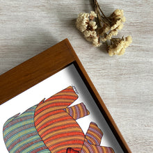 Load image into Gallery viewer, Teak Wood Tray - Gond Elephant
