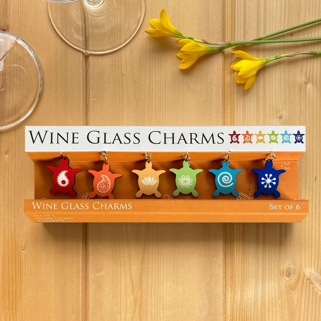 Wine Glass Charms - Turtle