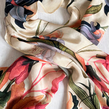 Load image into Gallery viewer, Scarf Crepe - Mughal Garden
