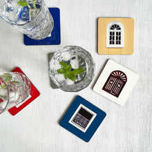 Load image into Gallery viewer, Coasters set of 6 - Goa Windows
