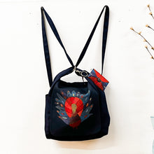 Load image into Gallery viewer, Sling Back Pack - Gond Peacock
