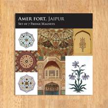 Load image into Gallery viewer, Fridge Magnet set of 7 - Amer Fort Jaipur
