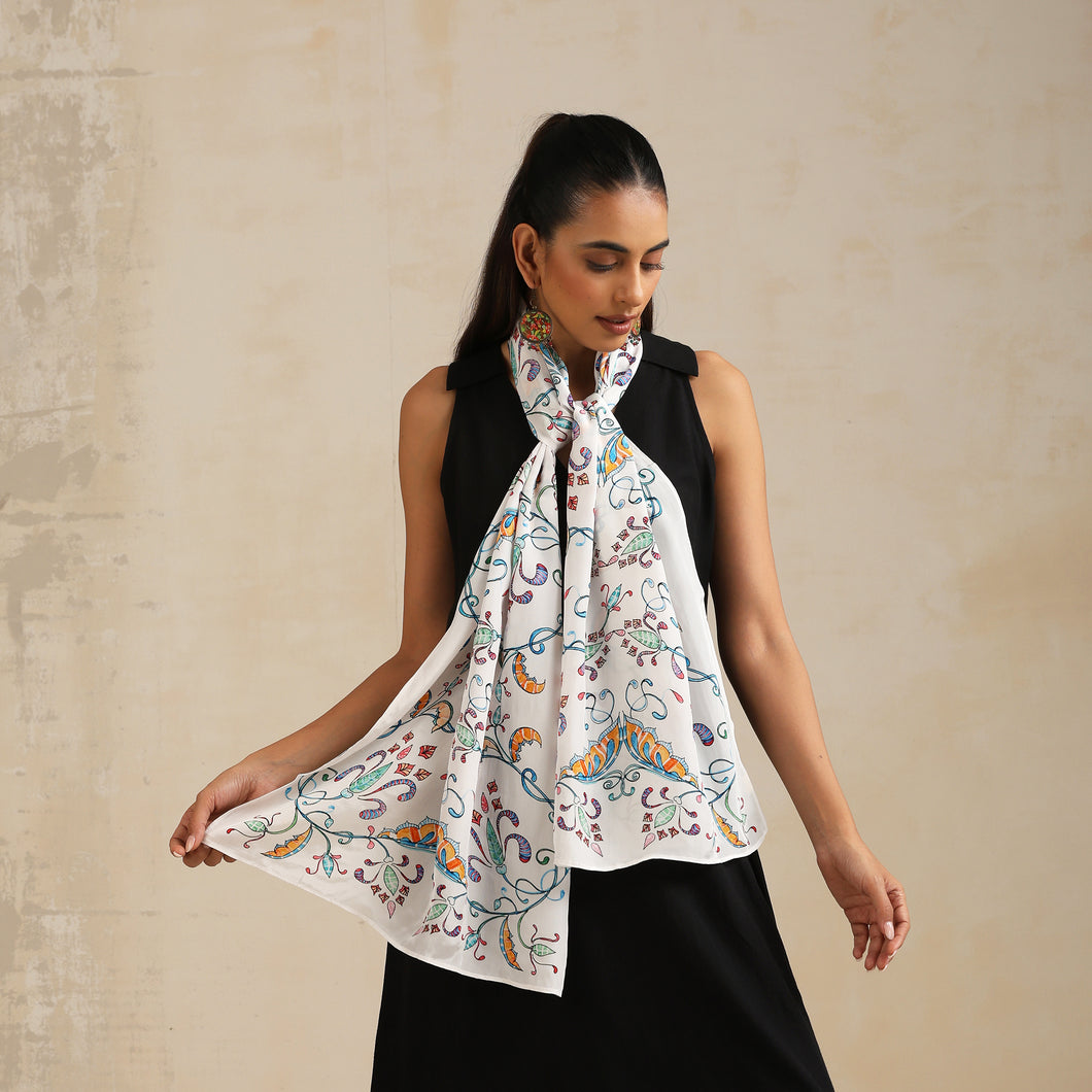 Scarf Crepe - Gulistan Flowers