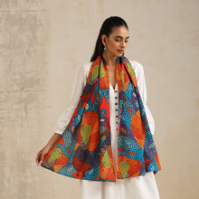 Load image into Gallery viewer, Cape Shrug -Peacock Gond
