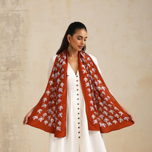 Load image into Gallery viewer, Cape Shrug - Birds Warli
