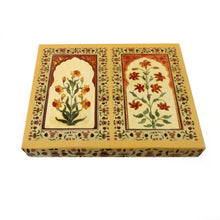 Load image into Gallery viewer, Bridge Set Amer Fort Murals - Set of 2 playing cards and scoring sheet
