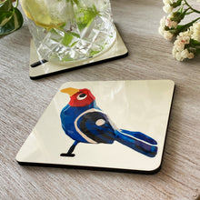 Load image into Gallery viewer, Coasters set of 2 -  Varanasi Birds
