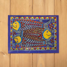 Load image into Gallery viewer, Jigsaw Puzzle 20 Pieces  - Madhubani Owl and Fish
