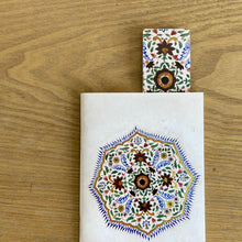 Load image into Gallery viewer, Notebook with Bookmark - Amer Fort, Ganesh Pol, Medallion
