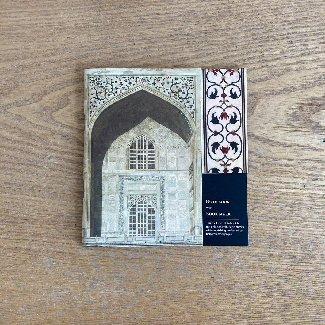 Notebook with Bookmark - Taj Mahal