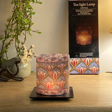 Load image into Gallery viewer, Tea Light Lamp with Stand - Mural, City Palace, Jaipur
