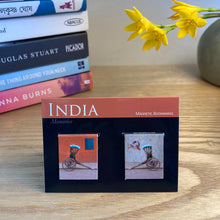 Load image into Gallery viewer, Magnetic Bookmarks set of 2 - Rickshaws
