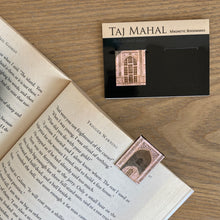 Load image into Gallery viewer, Magnetic Bookmarks set of 2 - Taj Mahal Arches
