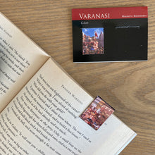 Load image into Gallery viewer, Magnetic Bookmarks set of 2 - Varanasi - Red
