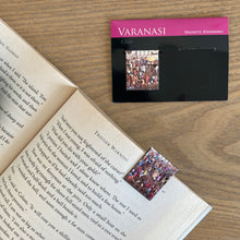 Load image into Gallery viewer, Magnetic Bookmarks set of 2 - Varanasi - Pink
