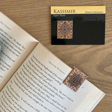 Load image into Gallery viewer, Magnetic Bookmarks set of 2 - Kashmir Papier Mache
