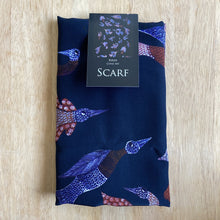Load image into Gallery viewer, Scarf Crepe - Birds Gond
