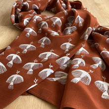 Load image into Gallery viewer, Scarf Crepe - Birds Warli
